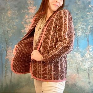 No Brand - TRUE VINTAGE quilted coat/jacket